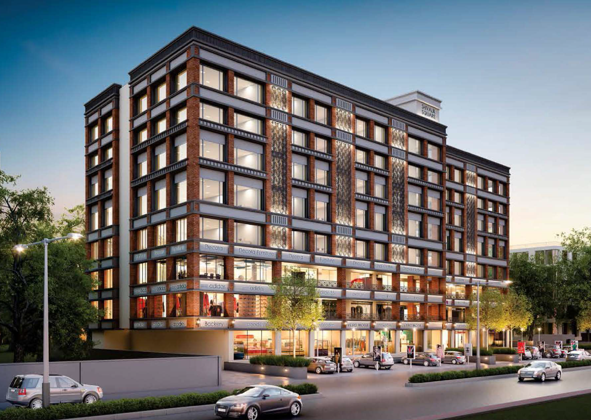 FF 1408 Sq. Feet Commercial Showroom for Sale in Old Vadaj Ahmedabad